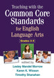 Book cover of: Teaching with the Common Core Standards for English Language Arts, Grades 3-5. By: Lesley Mandel Morrow