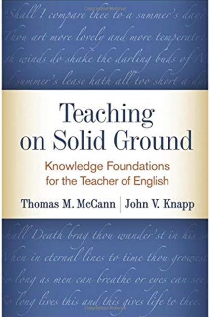 Teaching on Solid Ground
