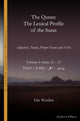 Book cover of: Quran. The Lexical Profile of the Suras. By: Elie Wardini