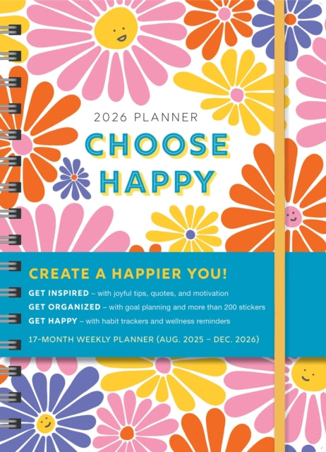 Book cover of: 2026 Choose Happy Planner