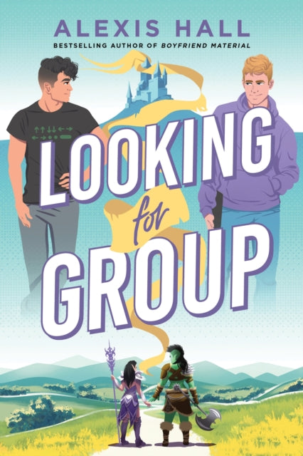 Looking for Group, An MM Gaming Romance from the Author of Boyfriend Material and Husband Material 9781464265532 HALL, ALEXIS