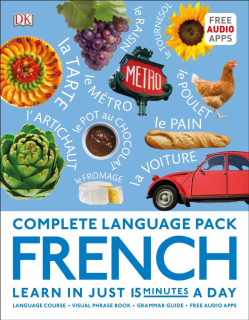 Book cover of: Complete Language Pack French. By: DK Publishing