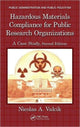 Book cover of: Hazardous Materials Compliance for Public Research Organizations. By: Nicolas A. Valcik