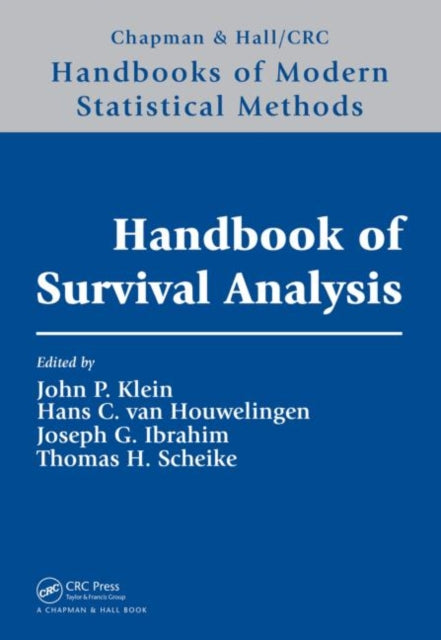 Book cover of: Handbook of Survival Analysis. By: John P. Klein