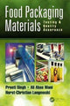 Book cover of: Food Packaging Materials. By: Preeti Singh