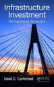 Book cover of: Infrastructure Investment. By: David G. Carmichael