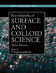 Book cover of: Encyclopedia of Surface and Colloid Science. By: P. Somasundaran