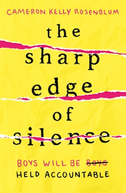 Book cover of: Sharp Edge of Silence. By: Cameron Kelly Rosenblum