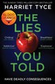 Book cover of: Lies You Told. By: Harriet Tyce