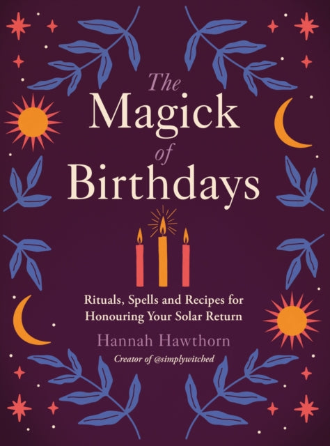 Book cover of: Magick of Birthdays. By: Hannah Hawthorn