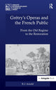 Book cover of: Gretry's Operas and the French Public. By: R. J. Arnold