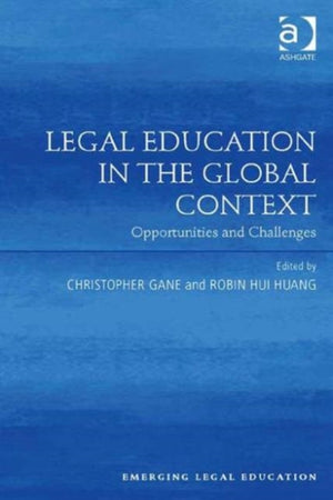 Legal Education in the Global Context