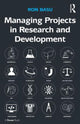 Book cover of: Managing Projects in Research and Development. By: Ron Basu