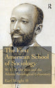 Book cover of: First American School of Sociology. By: Wright, Earl, II