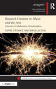 Book cover of: Research-Creation in Music and the Arts. By: Sophie Stévance