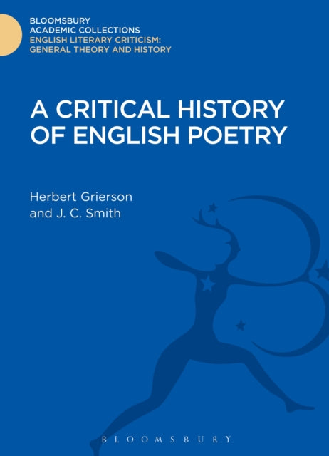 Book cover of: Critical History of English Poetry. By: Herbert Grierson