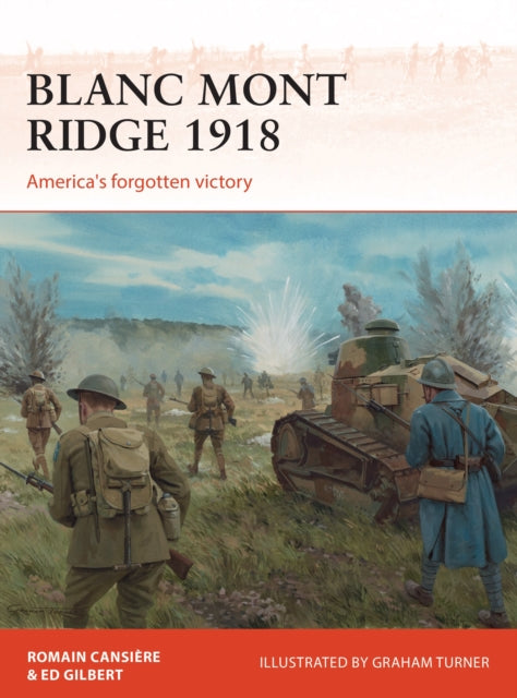 Book cover of: Blanc Mont Ridge 1918. By: Romain Cansière