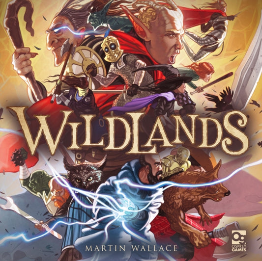 Book cover of: Wildlands. By: Martin Wallace