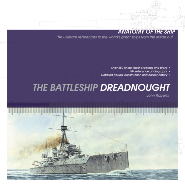 Book cover of: Battleship Dreadnought. By: John Roberts