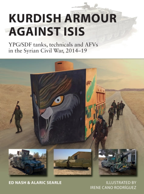 Book cover of: Kurdish Armour Against ISIS. By: Ed Nash