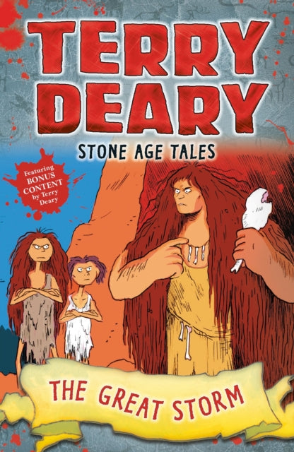 Book cover of: Stone Age Tales: The Great Storm. By: Terry Deary