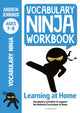 Book cover of: Vocabulary Ninja Workbook for Ages 7-8. By: Andrew Jennings