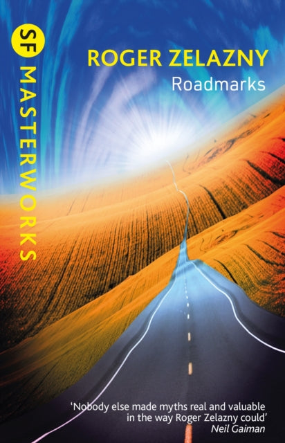 Book cover of: Roadmarks. By: Roger Zelazny