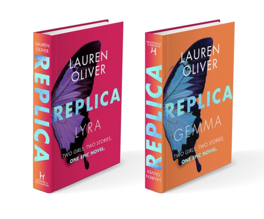Book cover of: Replica. By: Lauren Oliver (author)