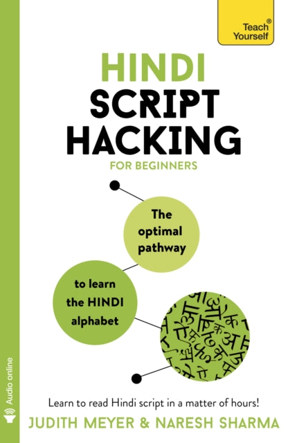 Book cover of: Hindi Script Hacking. By: Judith Meyer