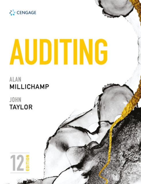 Book cover of: Auditing. By: Alan Millichamp