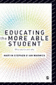 Book cover of: Educating the More Able Student. By: Martin Stephen