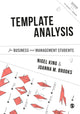 Book cover of: Template Analysis for Business and Management Students. By: Nigel King