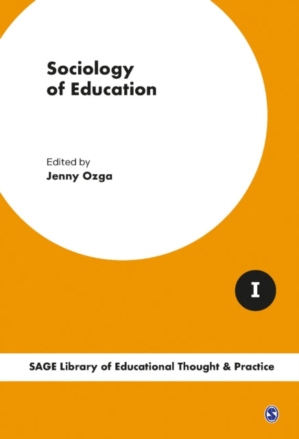 Book cover of: Sociology of Education. By: Jenny Ozga