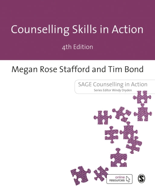 Book cover of: Counselling Skills in Action. By: Megan Rose Stafford