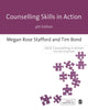 Book cover of: Counselling Skills in Action. By: Megan Rose Stafford