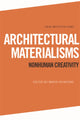 Book cover of: Architectural Materialisms. By: Maria Voyatzaki
