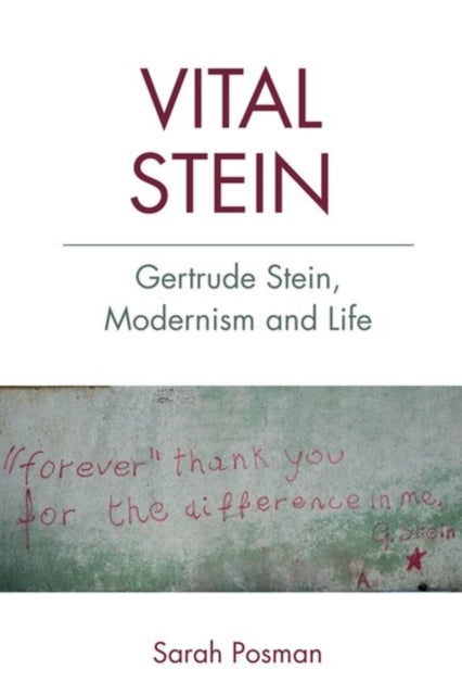 Book cover of: Vital Stein. By: Sarah Posman