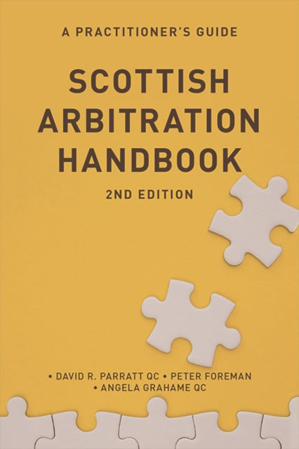 Book cover of: Scottish Arbitration Handbook. By: David R Parratt