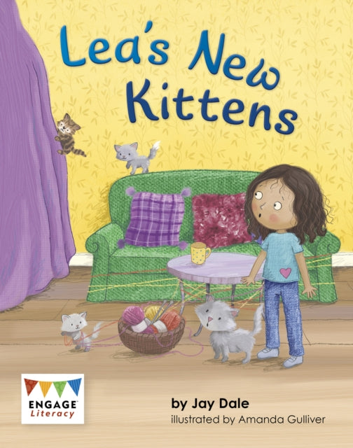 Book cover of: Lea's New Kittens. By: Jay Dale