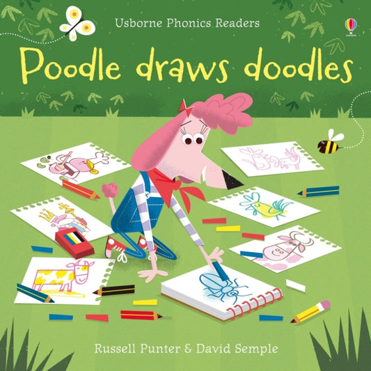Book cover of: Poodle Draws Doodles. By: Russell Punter