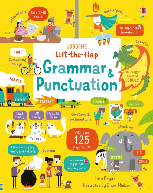 Lift-the-Flap Grammar and Punctuation 9781474950657 Lara Bryan