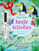 Book cover of: Wipe-Clean Jungle Activities. By: Kirsteen Robson