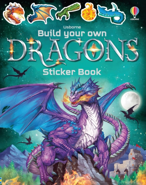 Build Your Own Dragons Sticker Book 9781474952118 Simon Tudhope