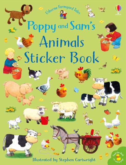 Poppy and Sam's Animals Sticker Book 9781474952774 Sam Taplin
