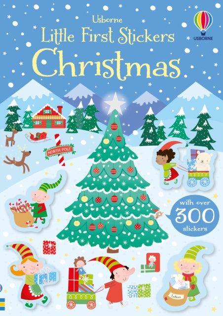 Book cover of: Little First Stickers Christmas. By: Kirsteen Robson
