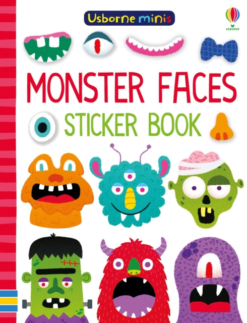 Monster Faces Sticker Book 9781474960311 Sam Smith