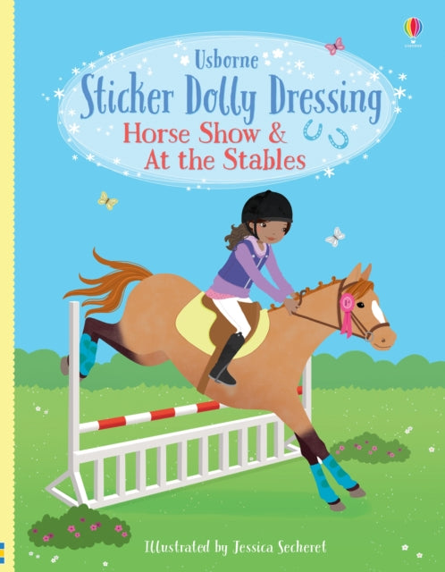 Book cover of: Sticker Dolly Dressing Horse Show & At the Stables. By: BOWMAN, LUCY