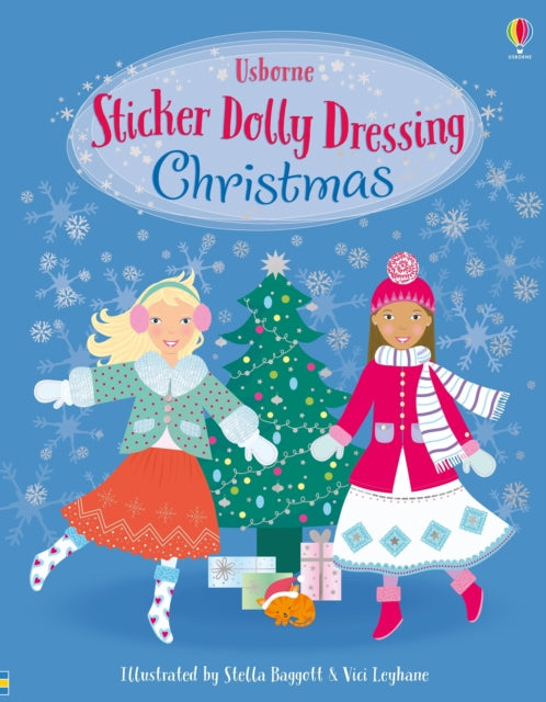Sticker Dolly Dressing Christmas 9781474971652 Leonie Pratt