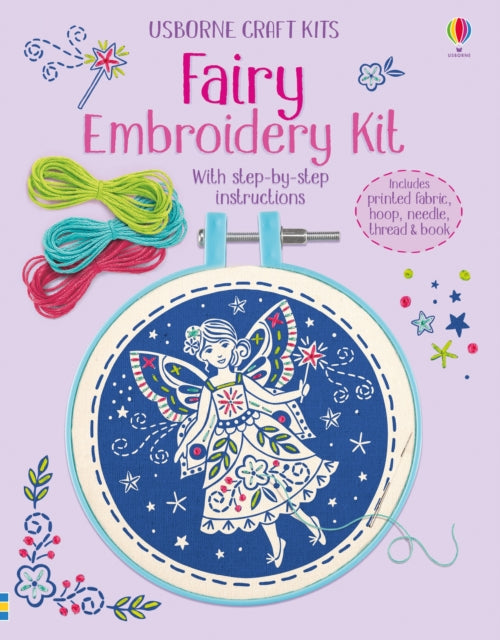 Book cover of: Embroidery Kit: Fairy