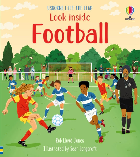 Book cover of: Look Inside Football. By: Rob Jones